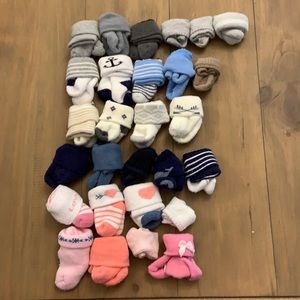 Twin Boy/Girl 0-6 Month Socks